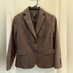 Ann Taylor brown suit jacket.